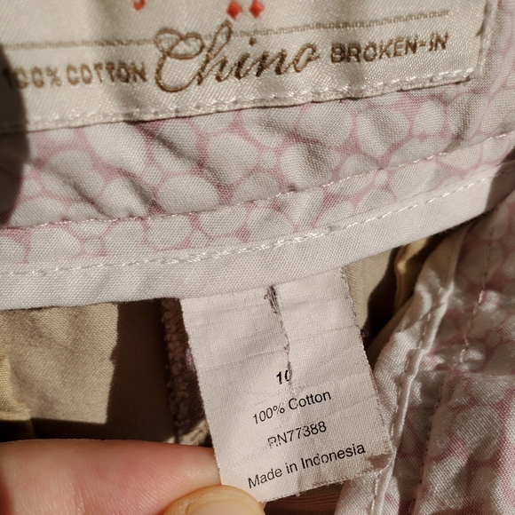 J. CREW 100% Cotton Broken-in Khaki Chino Shorts - Picture 5 of 16